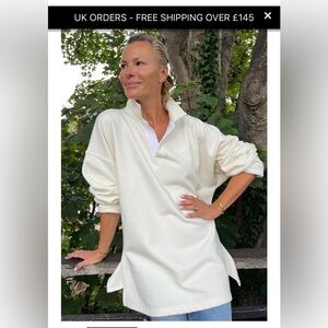 Sloppy Joe Collar Sweatshirt